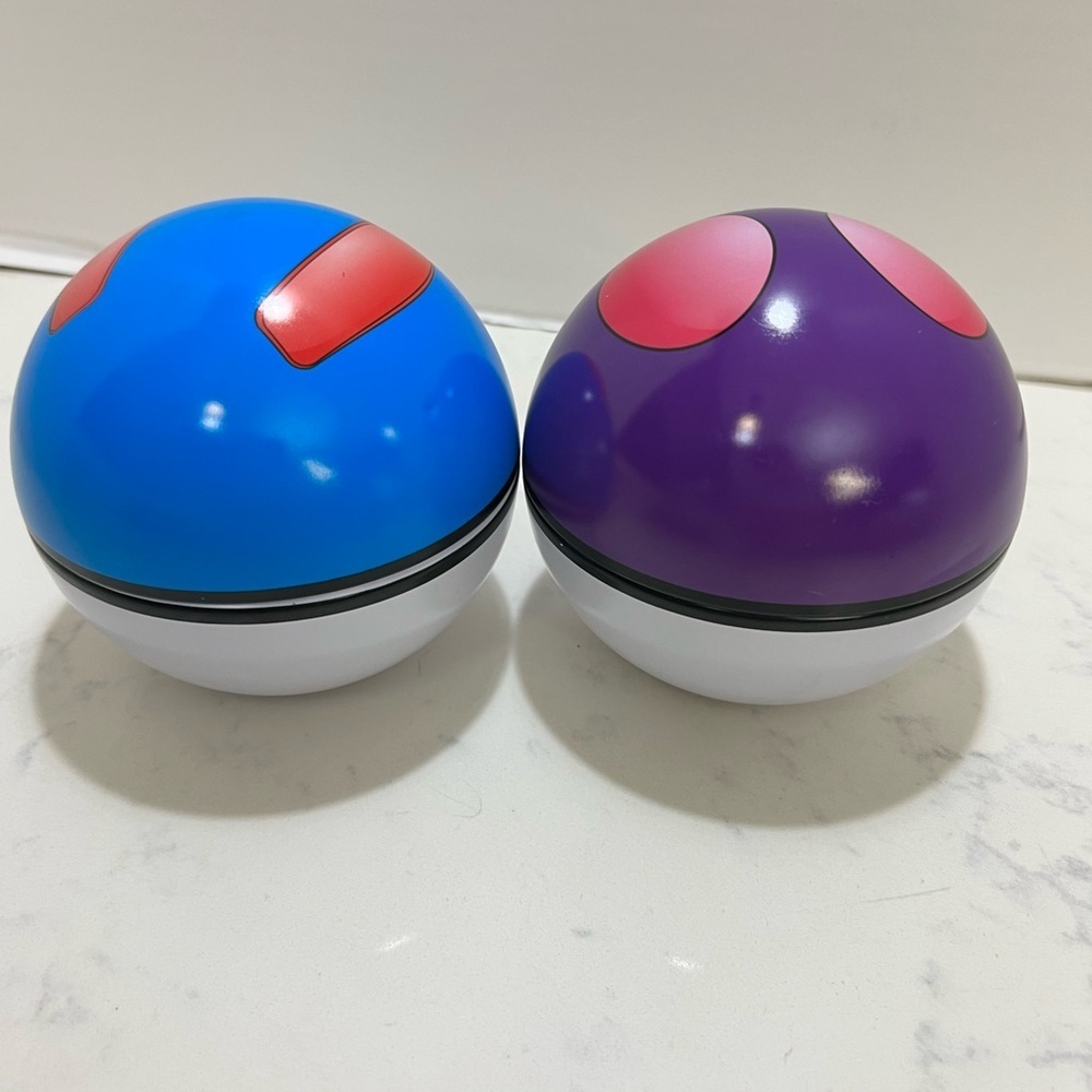 Poké Ball puzzle Set - Blue and Purple - Picture 3 of 6